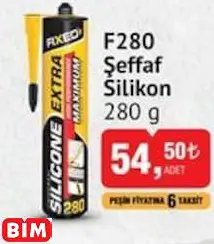 SGS F280 BEYAZ SİLİKON 280 G